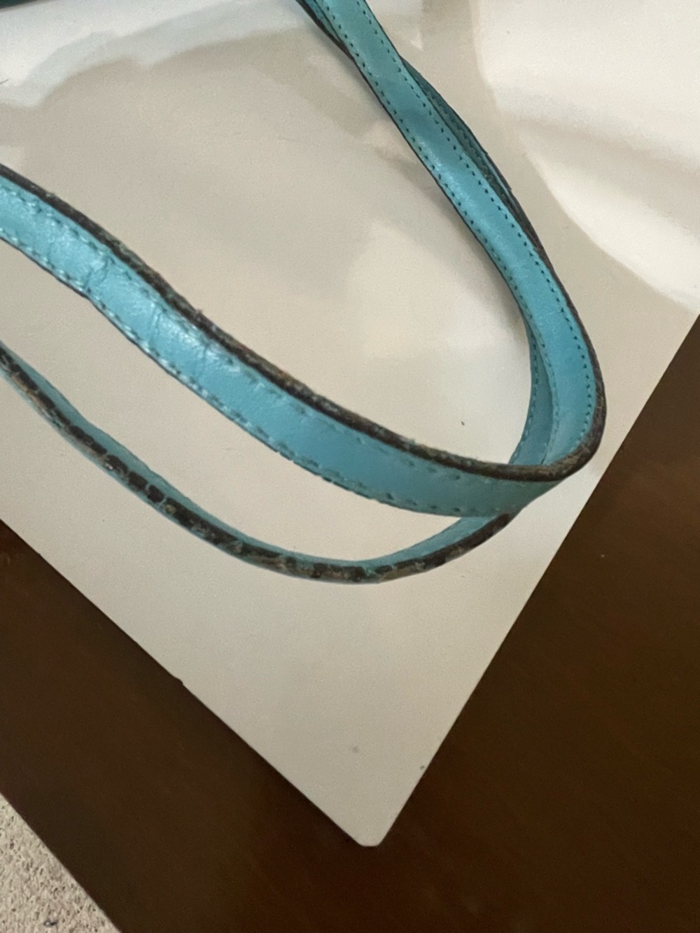 Coach Safiano Robin’s Egg Blue Satchel - Picture 11 of 14